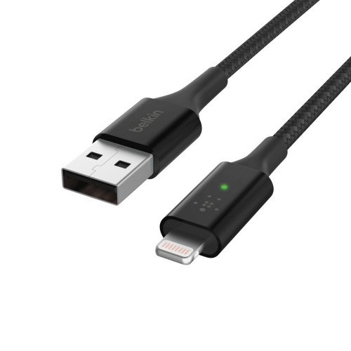 Belkin CAA007BT04BK cavo Lightning 1,2 m Nero