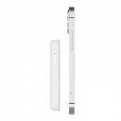 Belkin BPD002BTWH batteria portatile 2500 mAh Carica wireless Bianco