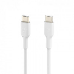 Belkin CAB003BT2MWH cavo USB 2 m USB C Bianco
