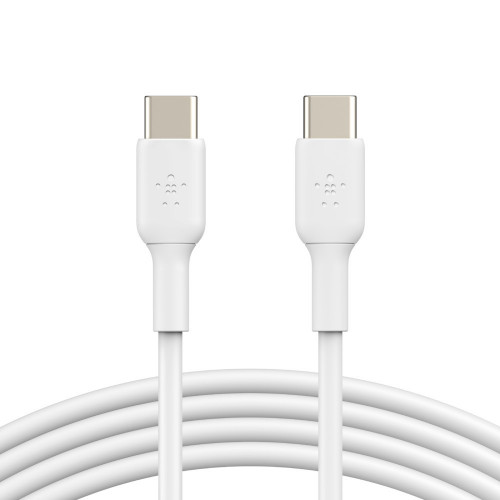 Belkin CAB003BT2MWH cavo USB 2 m USB C Bianco