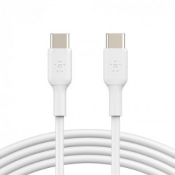 Belkin CAB003BT2MWH cavo USB 2 m USB C Bianco