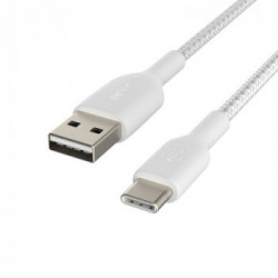 Belkin CAB002BT1MWH cavo USB 1 m USB A USB C Bianco