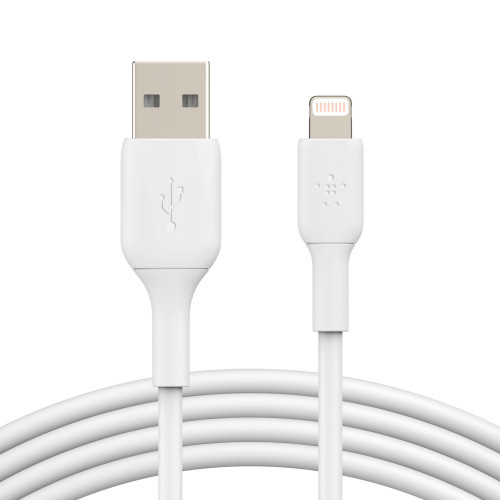 Belkin CAA001BT2MWH cavo Lightning 2 m Bianco
