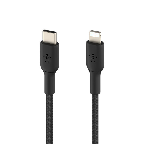 Belkin CAA004BT2MBK cavo Lightning 2 m Nero