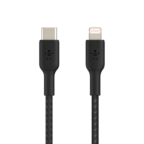 Belkin CAA004BT2MBK cavo Lightning 2 m Nero