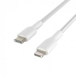 Belkin CAA004BT2MWH cavo Lightning 2 m Bianco