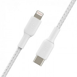Belkin CAA004BT2MWH cavo Lightning 2 m Bianco