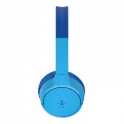 Belkin SOUNDFORM Mini Cuffia Padiglione auricolare Connettore 3.5 mm Micro-USB Bluetooth Blu