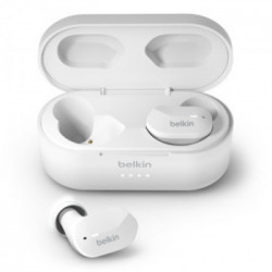 Belkin AUC001BTWH cuffia e auricolare Cuffie In-ear Micro-USB Bluetooth Bianco