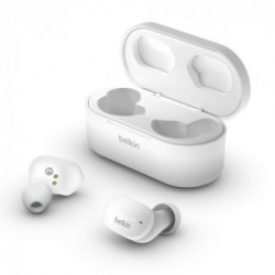 Belkin AUC001BTWH cuffia e auricolare Cuffie In-ear Micro-USB Bluetooth Bianco