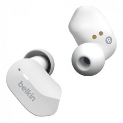 Belkin AUC001BTWH cuffia e auricolare Cuffie In-ear Micro-USB Bluetooth Bianco