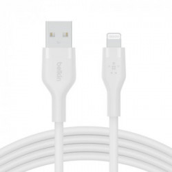 Belkin CAA008BT1MWH cavo USB 1 m USB A USB C/Lightning Bianco