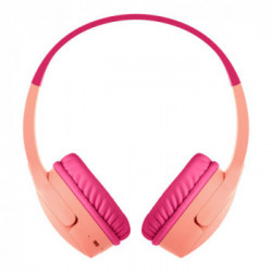 Belkin SOUNDFORM Mini Cuffia Padiglione auricolare Connettore 3.5 mm Micro-USB Bluetooth Rosa