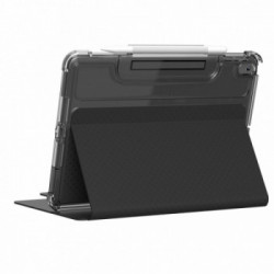 Urban Armor Gear 12191N314043 custodia per tablet 25,9 cm (10.2") Custodia flip a libro Nero, Grigio, Traslucido