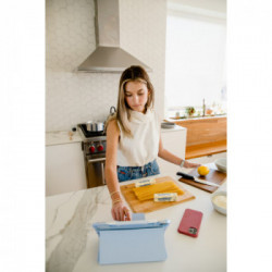 [U] by UAG Lucent 32,8 cm (12.9") Custodia a libro Nero, Traslucido