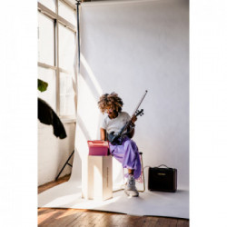 [U] by UAG Lucent 32,8 cm (12.9") Custodia a libro Nero, Traslucido