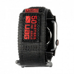Urban Armor Gear 19148A114040 accessorio indossabile intelligente Band Nero Nylon, Acciaio inossidabile