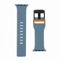 Urban Armor Gear Civilian Band Blu, Arancione Silicone