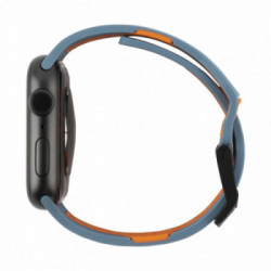 Urban Armor Gear Civilian Band Blu, Arancione Silicone