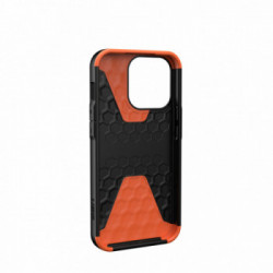 Urban Armor Gear 11315D114040 custodia per cellulare 15,5 cm (6.1") Cover Nero, Arancione