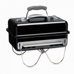 Weber Go-Anywhere - Barbecue a Carbone, Modello 1131004, Nero