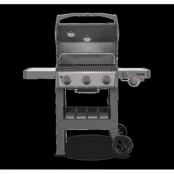 Weber Spirit II S-320 GBS - Barbecue a Gas con Carrello, 3 Bruciatori, Modello 45002129, Acciaio Inox