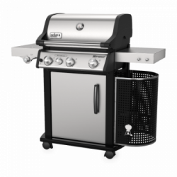 Weber Spirit Premium SP-335 GBS - Barbecue a Gas, 3 Bruciatori, Modello 46802329, Acciaio