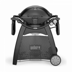 Weber Q 3200 - Barbecue a Gas con Carrello, 2 Bruciatori, Modello 57012329, Nero