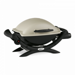 Weber Q 1000 Titanium - Barbecue a Gas da Tavolo, 1 Bruciatore, Modello 50060053