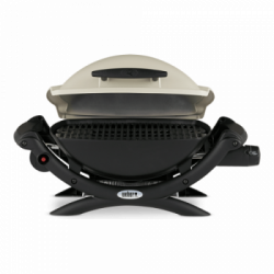 Weber Q 1000 Titanium - Barbecue a Gas da Tavolo, 1 Bruciatore, Modello 50060053