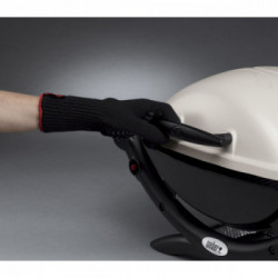 Weber Q 1000 Titanium - Barbecue a Gas da Tavolo, 1 Bruciatore, Modello 50060053