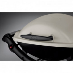 Weber Q 1000 Titanium - Barbecue a Gas da Tavolo, 1 Bruciatore, Modello 50060053