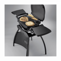 Weber Q 2200 Stand - Barbecue a Gas con Supporto, 1 Bruciatore, Modello 54010329, Nero