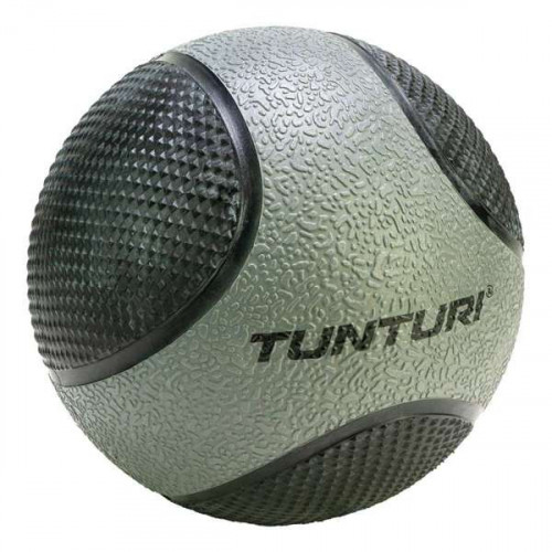 TUNTURI MEDICINE BALL 5KG GREY/BLACK