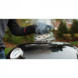 Weber Summit Kamado E6 - Barbecue a Carbone, 61 cm, Codice 18201004, Nero