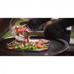 Weber Summit Kamado E6 - Barbecue a Carbone, 61 cm, Codice 18201004, Nero