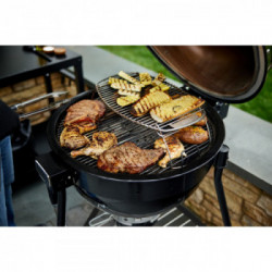Weber Summit Kamado E6 - Barbecue a Carbone, 61 cm, Codice 18201004, Nero