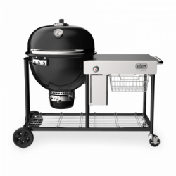 Weber Summit Kamado S6 - Barbecue a Carbone, Modello 18501104, Nero