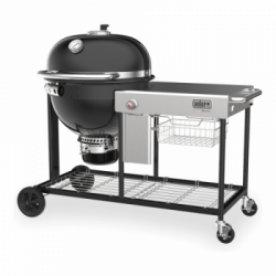 Weber Summit Kamado S6 - Barbecue a Carbone, Modello 18501104, Nero