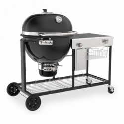 Weber Summit Kamado S6 - Barbecue a Carbone, Modello 18501104, Nero