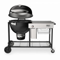 Weber Summit Kamado S6 - Barbecue a Carbone, Modello 18501104, Nero