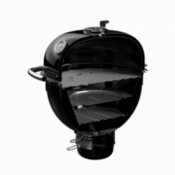 Weber Summit Kamado S6 - Barbecue a Carbone, Modello 18501104, Nero