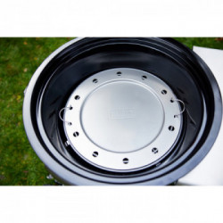Weber Summit Kamado S6 - Barbecue a Carbone, Modello 18501104, Nero