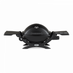 Weber Q 1200 Nero - Barbecue a Gas da Tavolo, Modello 51010053, Nero