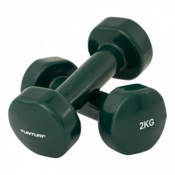 TUNTURI VINYL DUMBBELLS...