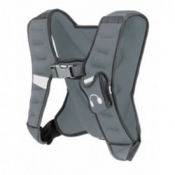 Tunturi 14TUSCL249 giubbotto ponderato 5 g Neoprene Grigio
