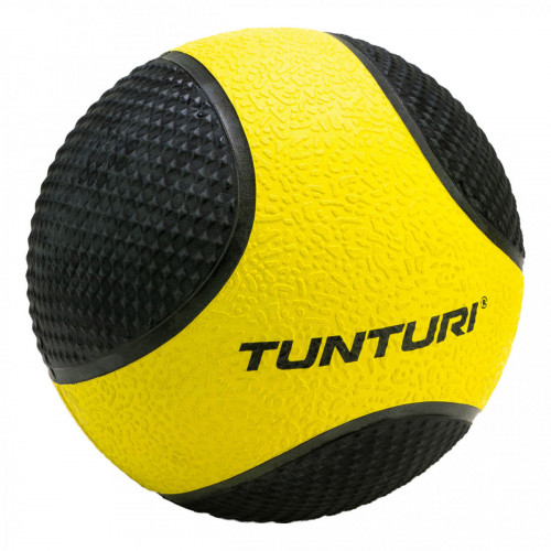 TUNTURI MEDICINE BALL 1KG YELLOW/BLACK