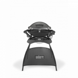 Weber Q 2400 - Barbecue Elettrico con Stand, Modello 55020853, Grigio Scuro