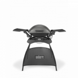 Weber Q 2400 - Barbecue Elettrico con Stand, Modello 55020853, Grigio Scuro