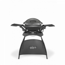 Weber Q 2400 - Barbecue Elettrico con Stand, Modello 55020853, Grigio Scuro